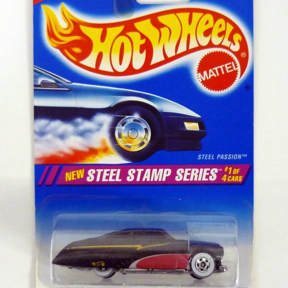 Mattel Toys Hot Wheels Steel Passion 285 Steel Stamp Series Of 4
